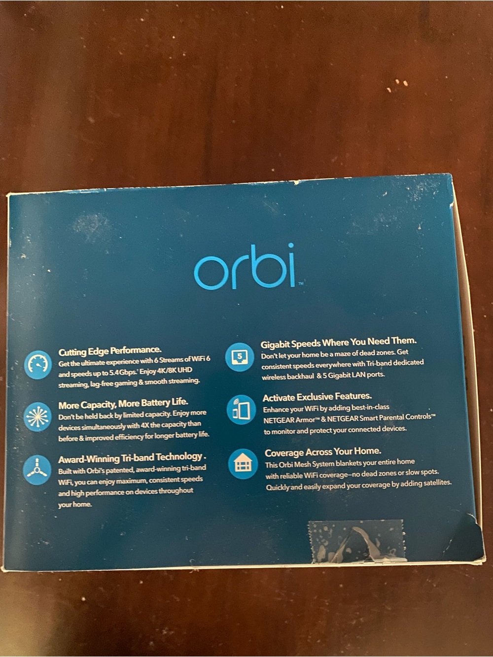 NETGEAR Orbi App Router Setup Box - Blue - Picture 5 of 6